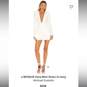 White long sleeve dress